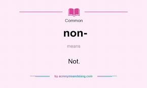 نتیجه جستجوی لغت [non] در گوگل