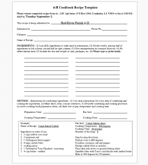 Remove the pot from heat when the mixture turns golden brown. Cookbook Templates Create Your Own Recipe Book Word Pdf