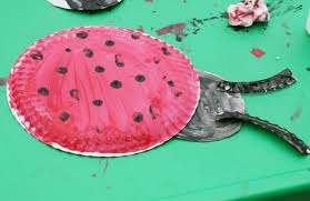 Ladybug Craft Fingerprint Painting Activity Ladybug Crafts Painting Activities Kids Painting Activities