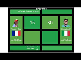 Livescores section on tennis explorer provide wta & atp tennis live scores and tennis livescore for all the atp and wta tournaments. Tennis Live Score 24 7 From All Atp Wta Challenger Tournaments Youtube