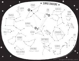 printable constellation map this is a great site for kids