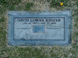 David Lowry Kinzer (1962-1999)