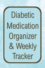 Diabetic Medication Organizer Weekly Tracker 52 Week Log