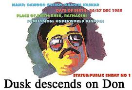 Dawood is wanted on the charges of terrorism. The Sunday Tribune Spectrum Lead Article