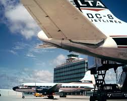 Select the most accurate option from the images below. Atlanta S Jet Age Terminal Sunshine Skies