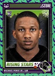 Michael Penix Jr 2024 Score #323 Green Rookie RC Falcons