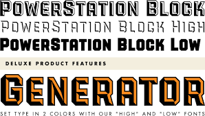 Start by learning more about fonts and how to d. Power Station Block Bundle By Alphabet Soup Font Bros
