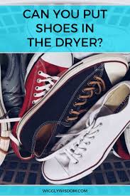 Can You Put Shoes In The Dryer And How To Do It The Right Way In 2020 Shoes Shoe Laces Types Of Shoes