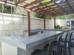 Different features of the project are discussed along with things to consider. Crete Art Another Outdoor Bbq Bar Concrete Counter Top Facebook