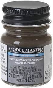 Railroad Tie Brown Model Paint