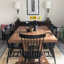 Pin By Chelsea Connor On Kitchen Ideas Long Dining Table Dining Table Design Wooden Dining Table Designs