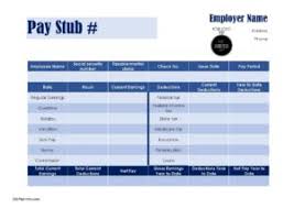 The application form procedure can be a simple on line form and costs 100. Free Pay Stub Template Many Layouts Are Available