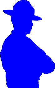 Maybe you would like to learn more about one of these? Blue Silhouette Of Trooper Police Officer Free Image Download