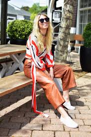 Or grab some extras in a caramel hue, like a tasseled heel or a hobo bag. My Favorite Brown Leather Pants 3 Ways Thestylesafari