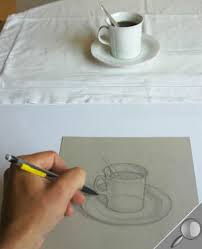 Did you scroll all this way to get facts about drawing cup? Oil Still Life Coffee Mug L Atelier Canson
