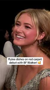 Rylee Arnold Red Carpet Debut with BF Walker Lyons