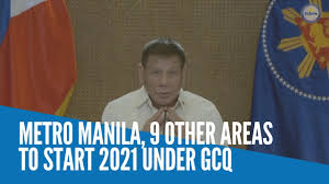 Between march 2017 and february 5th 2021 our monthly newsletter's stock picks returned 187.5%, vs. Metro Manila 9 Other Areas To Start 2021 Under Gcq Youtube