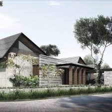 Truoba creates modern house designs with open floor plan and contemporary aesthetics. Extension Rickygoarchitect Rickygoproject Indonesiaarchitecture Architecture Residential Tropicalhouse Facade House Architecture Facade Architecture