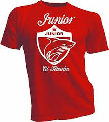 Fundado el 7 de agosto de 1924. Junior De Barranquilla Colombia Futbol Soccer Camiseta T Shirt Tiburon Handmade Ebay