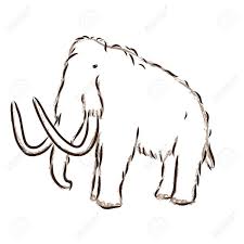 You can buy krtolica's encyclopedia of prehistoric animals on amazon and check out more of his drawings on his website. One Continuous Line Drawing Of Big Mammoth Company Logo Identity Royalty Free Cliparts Vectors And Stock Illustration Image 136273958