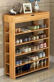 Whitmor wood chrome shoe rack in silver color is expandable as well as stackable and is made of natural wood for elegant look. 17 Brilliant Shoes Storage Ideas On A Budget Closet Shoe Storage Wooden Shoe Racks Wooden Shoe Rack Designs