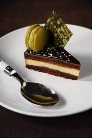 Chocolate And Matcha Entremet Recipe Desserts Tea Recipes Matcha Entremet