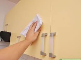 Clean from the bottom of the wooden surface upward. How To Clean Soot From Kitchen Cabinets 15 Steps With Pictures