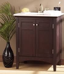 Vigo glass rectangular vessel bathroom sink. 27 Inch Karl Vanity