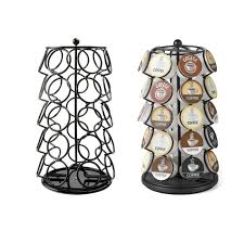Check out results for keurig capsule holder 18 24 32cups Rotatable Coffee Pod Holder Iron Chrome Plating Display Capsule Rack Stand Storage Shelves For Dolce Gusto Capsule C B D Coffe Pods