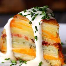 Scalloped Potato Dome Recipe By Tasty Recipe Fancy Potatoes Recipe Scalloped Potatoes Cheesy Potatoes
