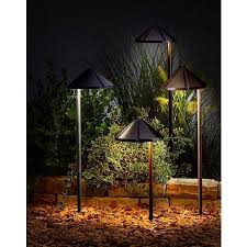 Kichler Bronze Finish Cone Low Voltage Landscape Light 53833 Lamps Plus Landscape Lighting Kichler Landscape Lighting Landscape Lighting Design