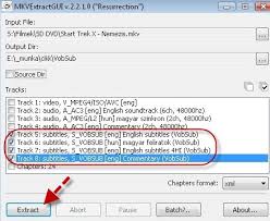 They do for matroska what the ogmtools do for the ogm format and then some. Easy Ways To Extract Subtitles From Mkv Videos