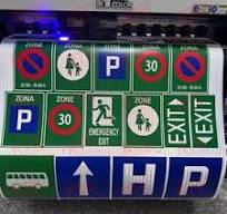 Reflective Printable Road Signs - Durable & High Visibility