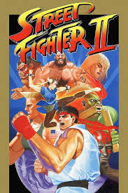 Street Fighter Ii 2 Old Classic Retro Game Poster Street Fighter Super Street Fighter Street Fighter 2