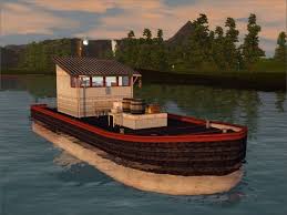 A mod that serves up the supernatural. M S Hans The Houseboat By Kyriat Sims 3 Downloads Cc Caboodle Sims House Boat Sims Love