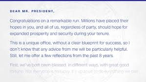 You can download letters to government officials here. Read The Inauguration Day Letter Obama Left For Trump Cnn Politics