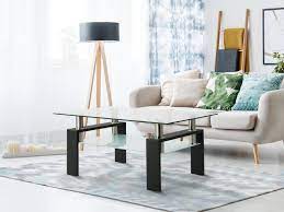 Now it's time to spray the. Rectangle Glass Coffee Table Clear Coffee Table Modern Side Center Tables For Living Room Living Room Furniture Walmart Com Walmart Com