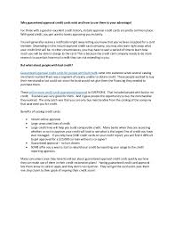 Although one of the newest types of credit to appear on the scene, unsecured credit cards rose in popularity throughout the latter half of the 20th century, and today there are hundreds of millions in the us alone. Why Guaranteed Approval Credit Cards Exist And How To Use Them To You