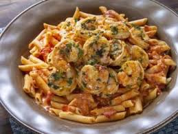 Pasta With Vodka Sauce And Shrimp Recipe Vodka Sauce Vodka Sauce Pasta Food Network Recipes
