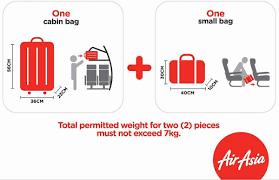 I booked on the travel up travel agency and have a flight from denpasar to singapore and i cannot find the weight allowance. Airasia Reinforces Carry On Bag Rules Economy Traveller