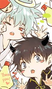 ginhiji sakata gintoki x hijikata toshirou anime manga gintama artist http www pixiv net member php id 3452620 銀魂 イラスト カワイイアニメ イラスト