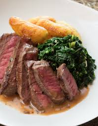 The French Bistro S In Your Kitchen Tonight Serving Up This Peppercorn Cream Sauce Covered Steak Steak Au Poivre Recipes Sauteed Kale