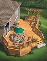 Stunning Patio Decks That Will Add Charm To Your Life 28 Inspira Spaces Decks Backyard Deck Designs Backyard Backyard Patio