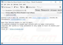 Ik haal zelf veel spam weg van mensen die acties dubbelposten of acties die minder dan 10 euro zijn. How To Remove Double Your Btc Email Scam Virus Removal Guide Updated