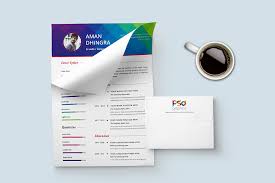 The problem could be the first im. Stylish Resume Cover Letter Template Free Psd Graphics Download Psd