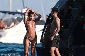 Jadon malik sancho is an english professional footballer who plays as a winger for premier league club manchester united and the england nat. Jadon Sancho Looks Cosy With A Mystery Stunner During Ibiza Yacht Trip Daily Mail Online