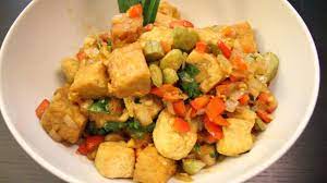 Resep Orak Arik Tahu Tempe Youtube Resep Masakan Asia Makanan Resep