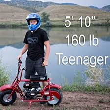 The coleman powersports ct100u mini bike is for riders 13 and older and a maximum rider weight of ~150 pounds. Amazon Com Coleman Powersports Ct100u Gas Powered Trail Mini Bike 98cc 3 0hp Red Automotive