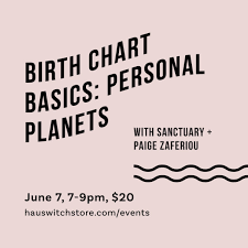 birth chart basics personal planets destination salem