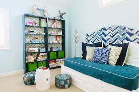 Complete basement renovation includes playroom, family room, guest room, home office, laundry room, and bathroom. A Perfect Blend Combing The Playroom And Guestroom In Style